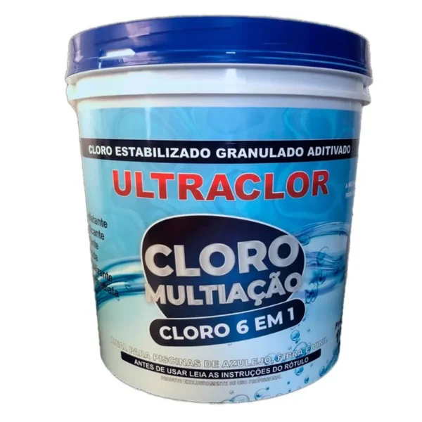 Cloro Granulado ULTRACLOR Multiação 6x1 10kg