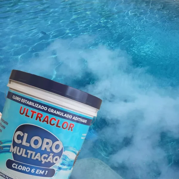 CLORO MULTI AÇÃO PISCINA 6 EM 1 42% - BALDE 2,5KG - Image 2