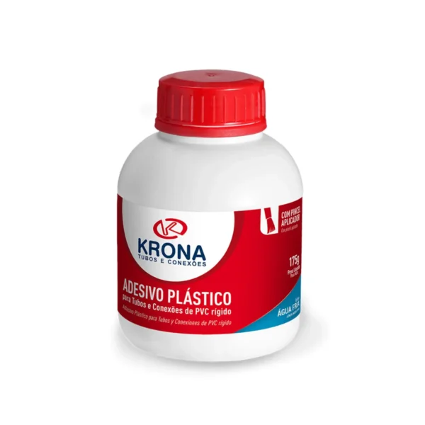 Cola Adesivo Pvc 175g Krona C/ Pincel Aplicador