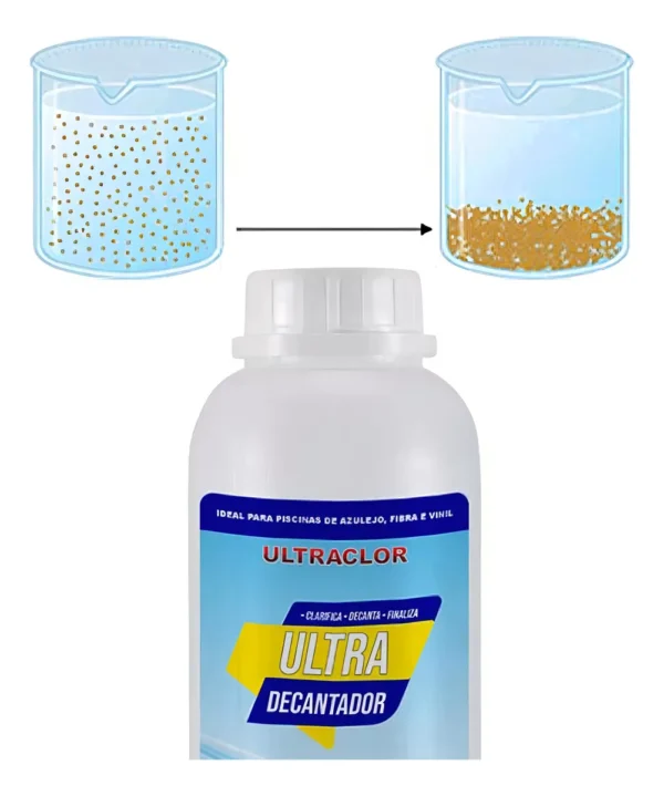 Ultra Decantador Liquido Finalizador Piscinas 1l Ultraclor - Image 3