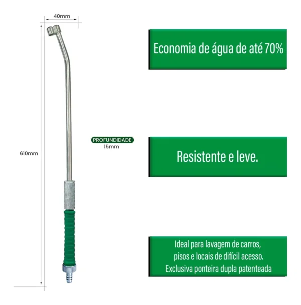 Esguicho Para Mangueira Jet Garden 1/2 - Image 2
